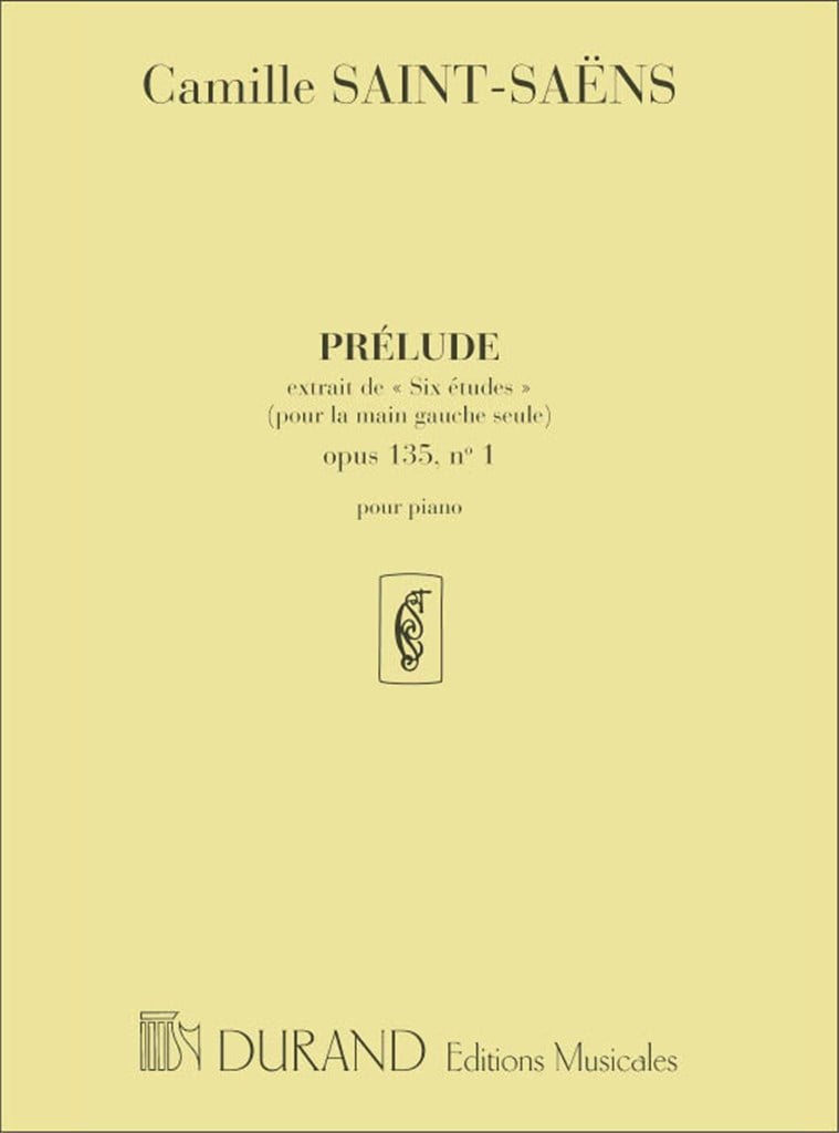Prelude Piano Op 135-1